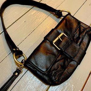 Wilson's LEATHER clutch Black